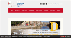 Desktop Screenshot of catedradeculturajuridica.com